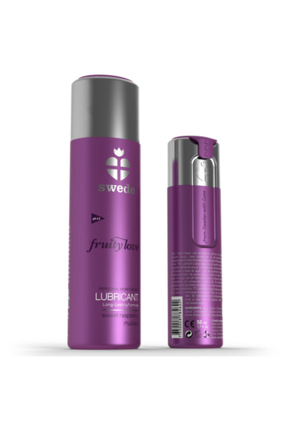 SWEDE - FRUITY LOVE LUBRIFICANTE LAMPONE RABARBARO 50 ML