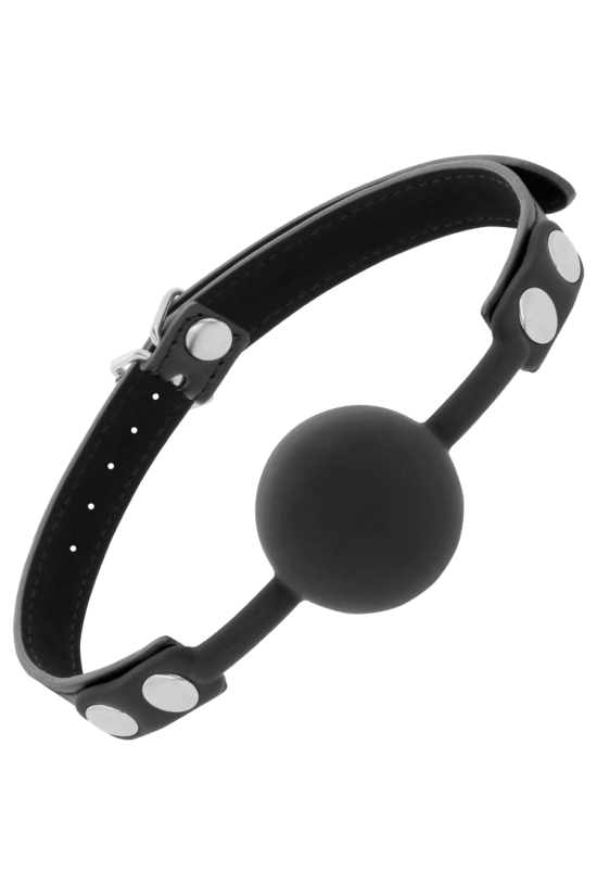 DARKNESS - BAVAGLINO IN SILICONE NERO