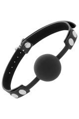 DARKNESS - BAVAGLINO IN SILICONE NERO