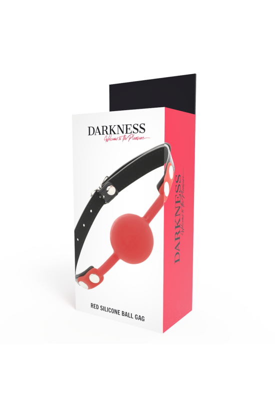 DARKNESS - BAVAGLINO IN SILICONE ROSSO