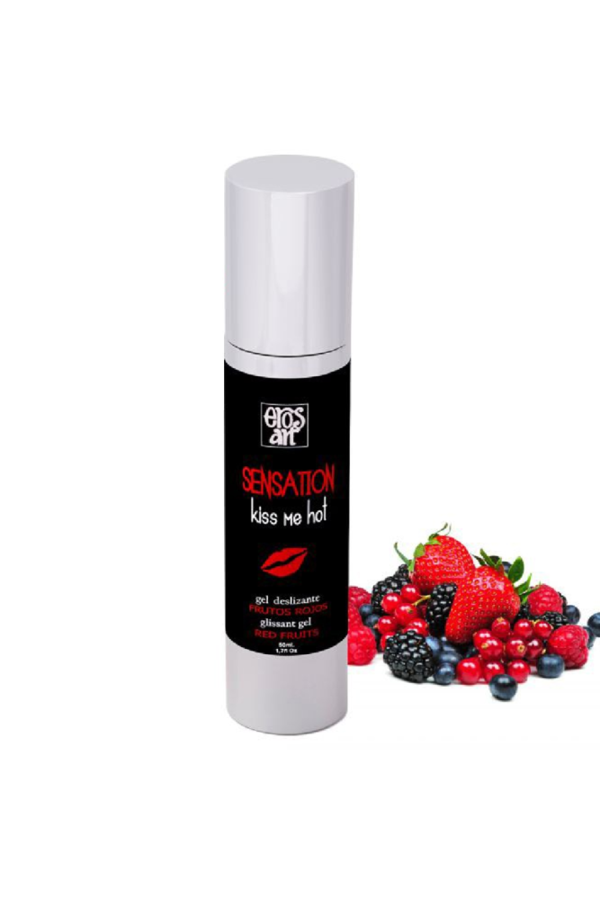 EROS-ART - SENSATTION LUBRIFICANTE NATURALE FRUTTI ROSSI 50 ML