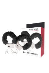 DARKNESS - MANETTE IN METALLO RIVESTITE NERE