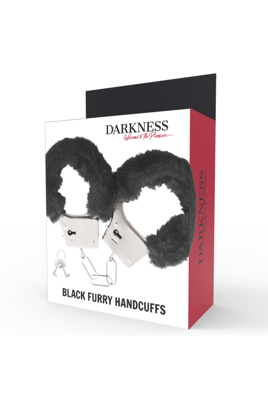 DARKNESS - MANETTE IN METALLO RIVESTITE NERE