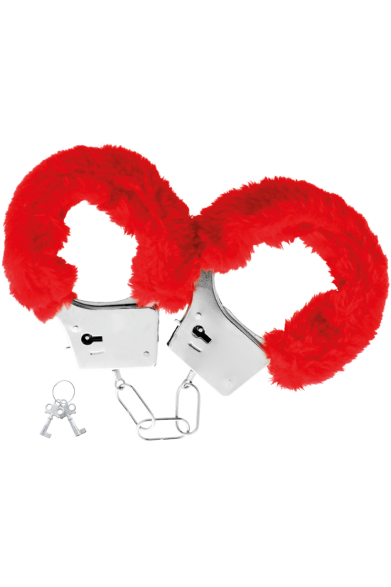 DARKNESS - MANETTE IN METALLO FODERATE ROSSE