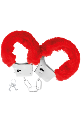 DARKNESS - MANETTE IN METALLO FODERATE ROSSE