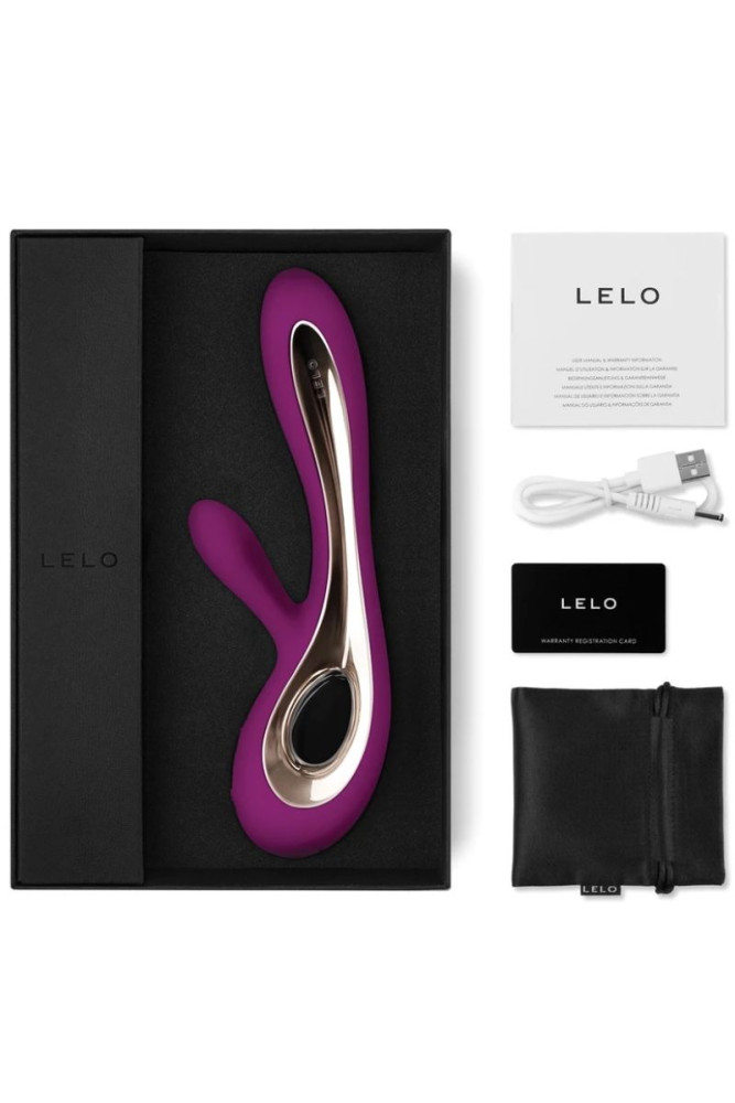 LELO - VIBRATORE SORAYA 2 RABBIT DEEP ROSE
