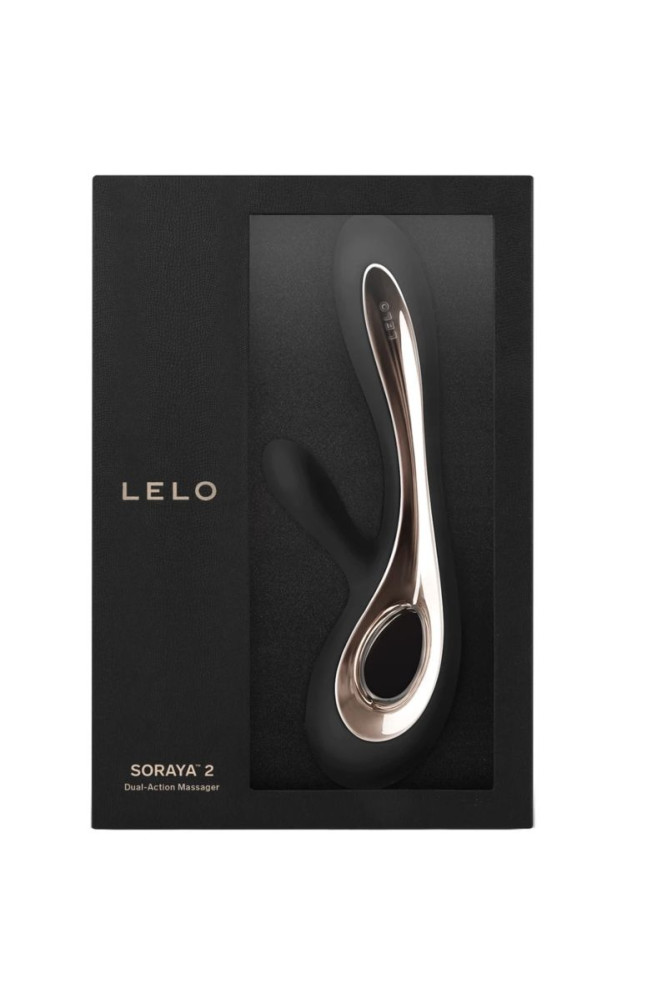 LELO - VIBRATORE CONIGLIO NERO SORAYA 2
