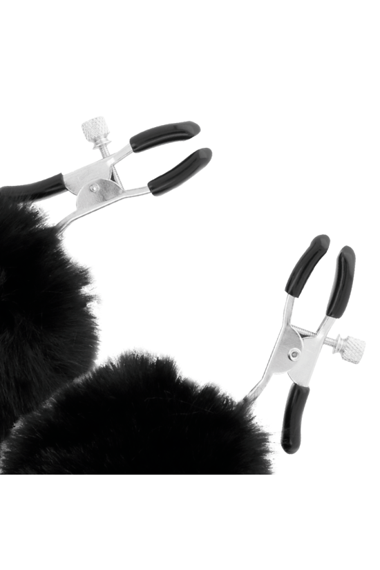 DARKNESS - MORSETTI PER CAPEZZOLI CON POM POM 1