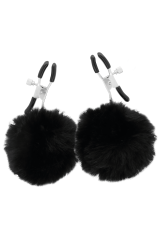 DARKNESS - MORSETTI PER CAPEZZOLI CON POM POM 1