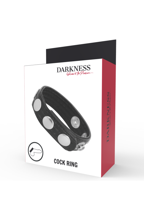 DARKNESS - ANELLO DI EREZIONE IN PELLE