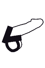 DARKNESS - ANELLO IN PELLE PER PENE E TESTICOLI