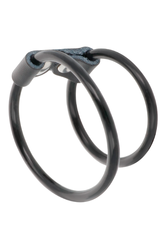 DARKNESS - DOPPIO ANELLO PER PENE FLESSIBILE
