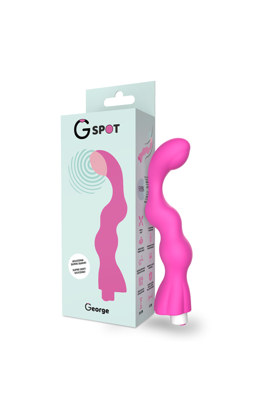 G-SPOT - GEORGE VIBRATORE GUM ROSA