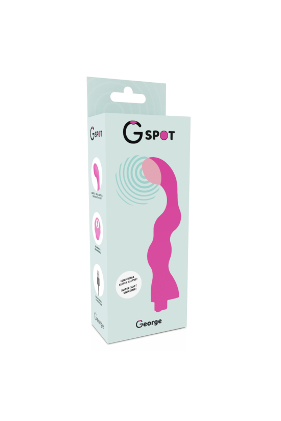 G-SPOT - GEORGE VIBRATORE GUM ROSA