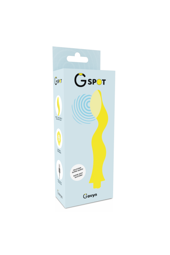 G-SPOT - VIBRATORE GAVYN G-SPOT GIALLO