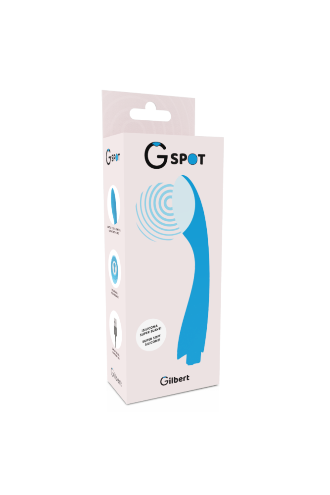 G-SPOT - VIBRATORE  GYLBERT BLU TURCHESE