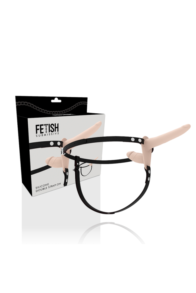 FETISH SUBMISSIVE HARNESS - DOPPIA PENETRAZIONE CARNE