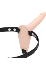 FETISH SUBMISSIVE HARNESS - SILICONE FLESH 15 CM