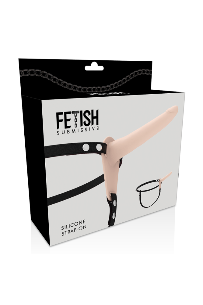 FETISH SUBMISSIVE HARNESS - SILICONE FLESH 15 CM