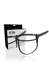 FETISH SUBMISSIVE HARNESS - SILICONE NERO 15 CM