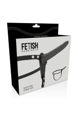 FETISH SUBMISSIVE HARNESS - SILICONE NERO 15 CM