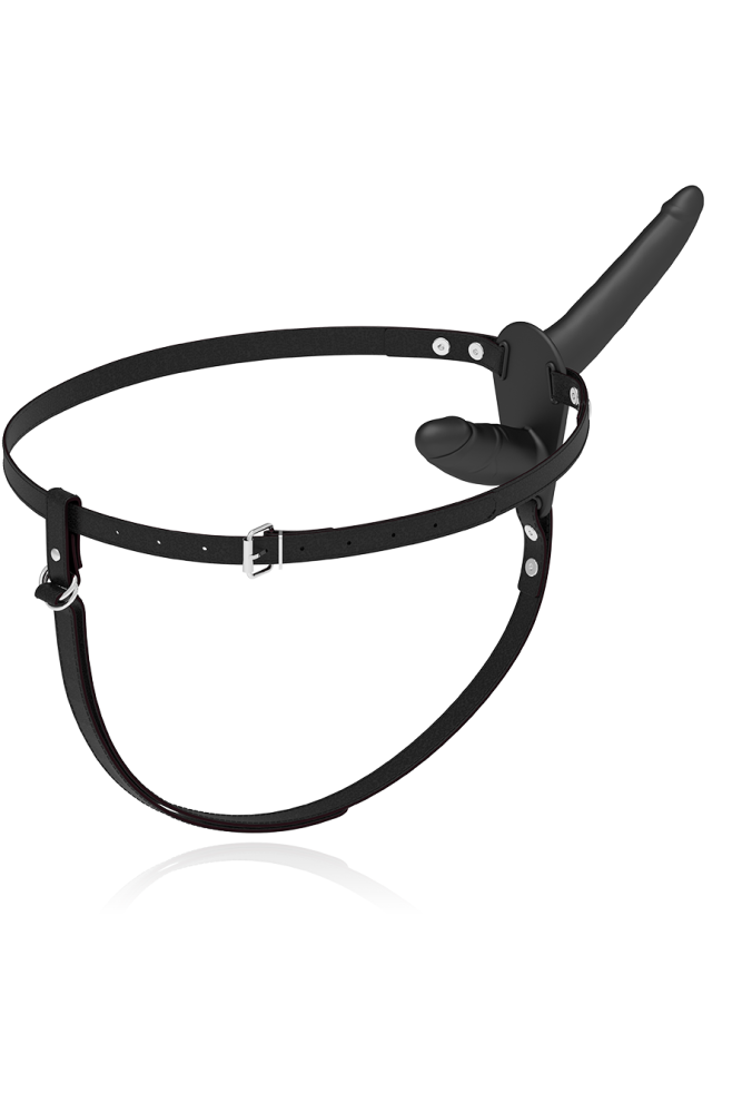 FETISH SUBMISSIVE DOPPIO CINTURINO IN PENETRIX NERO UP