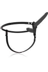 FETISH SUBMISSIVE DOPPIO CINTURINO IN PENETRIX NERO UP