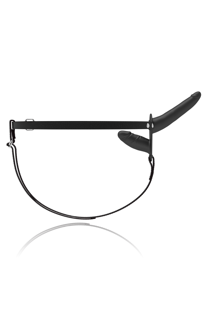 FETISH SUBMISSIVE DOPPIO CINTURINO IN PENETRIX NERO UP