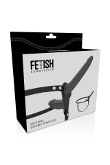 FETISH SUBMISSIVE DOPPIO CINTURINO IN PENETRIX NERO UP