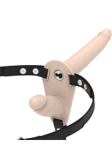FETISH SUBMISSIVE HARNESS - VIBRATORE FLESH UP A DOPPIA PENETRAZIONE