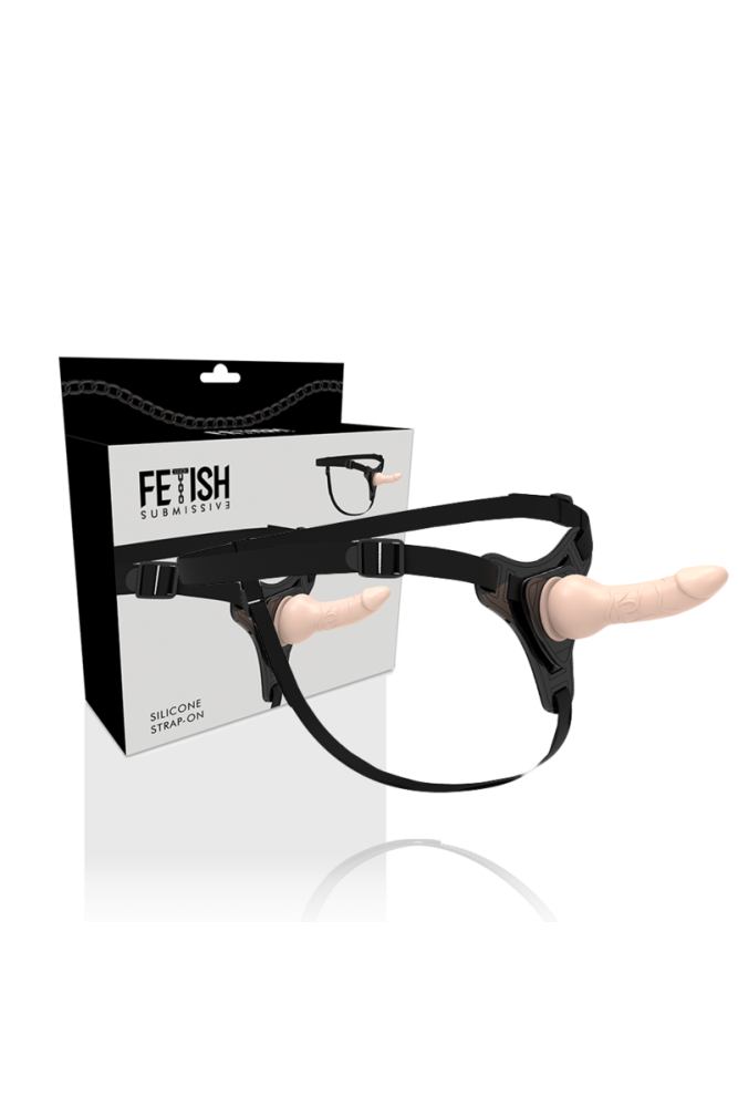 FETISH SUBMISSIVE HARNESS - SILICONE FLESH REALISTICO 16CM
