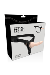 FETISH SUBMISSIVE HARNESS - SILICONE FLESH REALISTICO 16CM