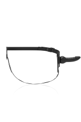 FETISH SUBMISSIVE HARNESS - SILICONE NERO REALISTICO 16 CM