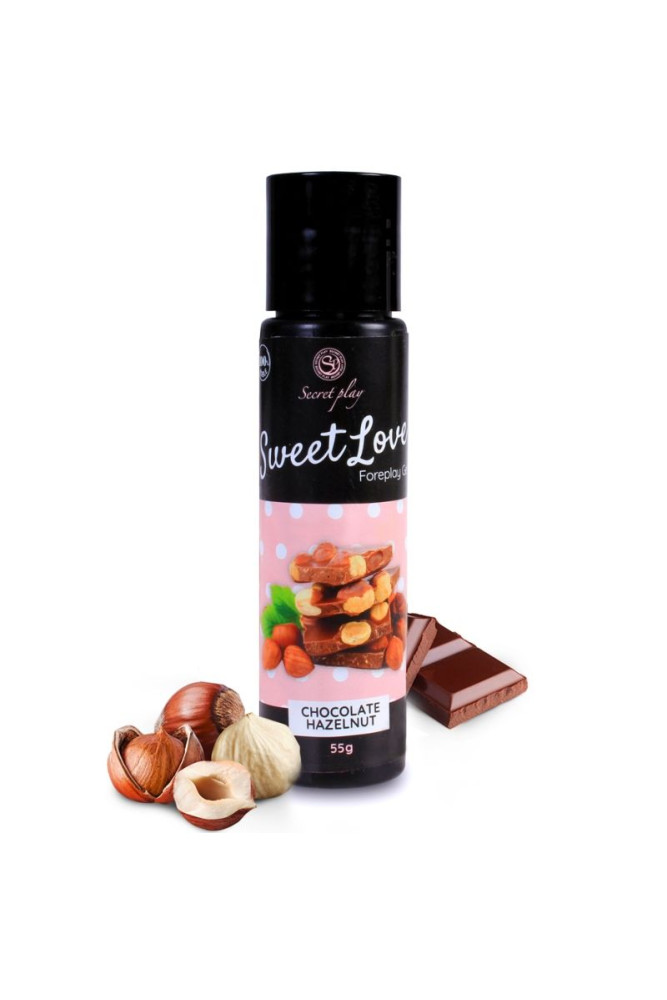 SECRETPLAY - GEL DOLCE AMORE CIOCCOLATO CON NOCCIOLA 60 ML