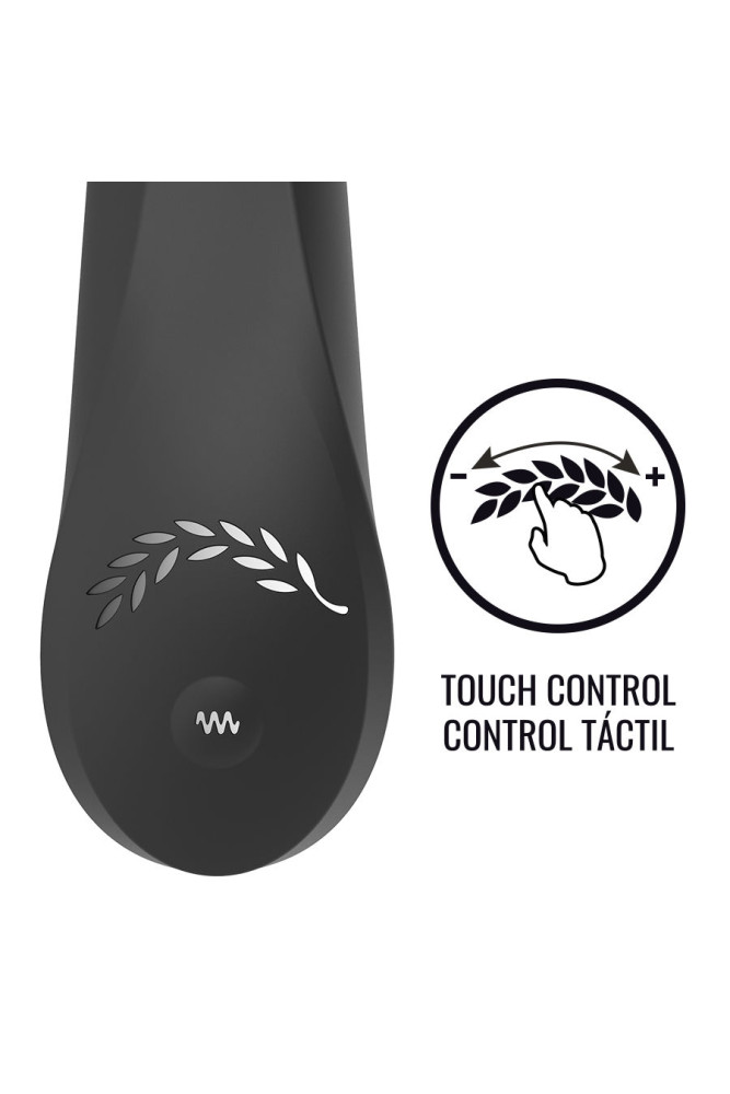 BLACK&SILVER - VIBRATORE TOUCH CONTROL KAULTZ