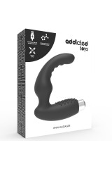 ADDICTED TOYS - VIBRATORE PROSTATICO RICARICABILE MODELLO 2 - NERO