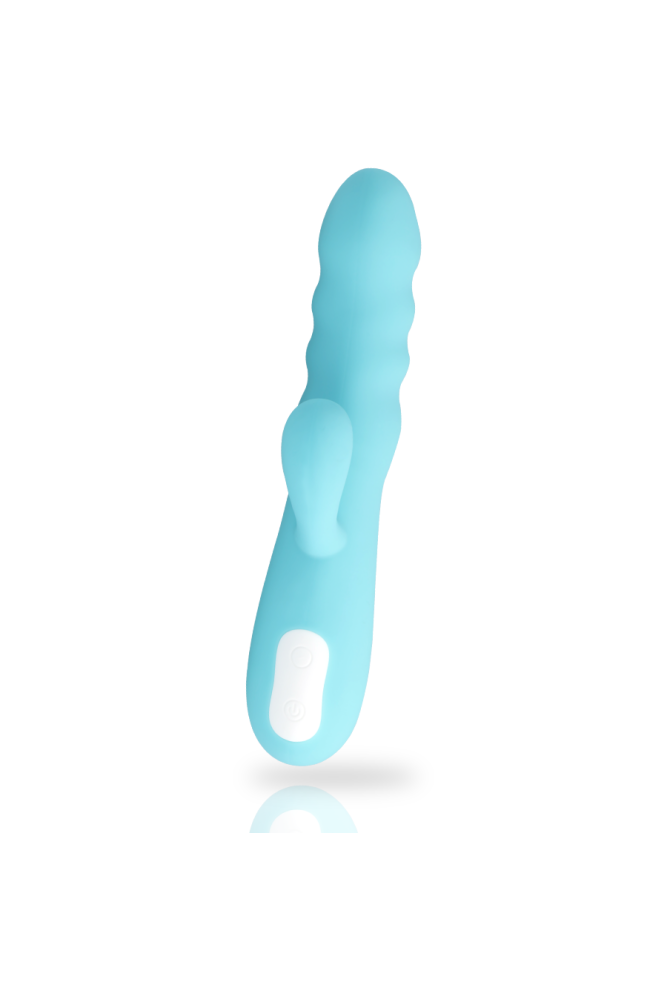 MIA - VIBRATORE ROTANTE EIFFEL BLU TURCHESE