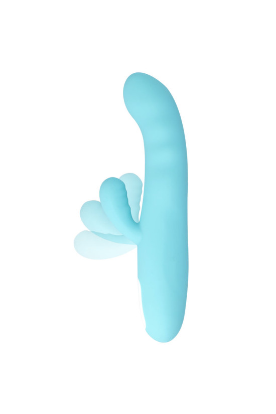 MIA - VIBRATORE ROTANTE EIFFEL BLU TURCHESE