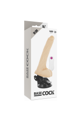 BASECOCK - VIBRATORE TELECOMANDO REALISTICO NATURALE 19 CM -O- 4 CM