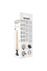 BASECOCK - VIBRATORE TELECOMANDO REALISTICO NATURALE 19 CM -O- 4 CM