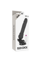 BASECOCK - VIBRATORE REALISTICO TELECOMANDO NERO 19.5 CM -O- 4 CM