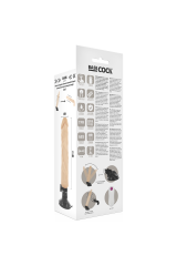 BASECOCK - VIBRATORE REALISTICO TELECOMANDO NATURALE 21 CM -O- 4 CM