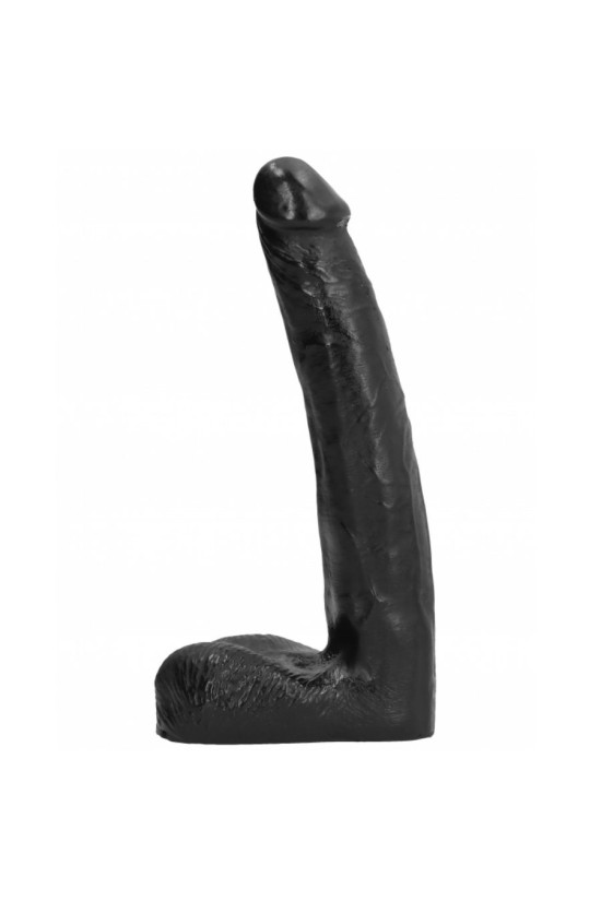 ALL BLACK - DILDO REALISTICO 21 CM