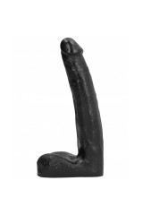 ALL BLACK - DILDO REALISTICO 21 CM