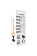 BASECOCK - VIBRATORE ARTICOLABILE TELECOMANDO NATURALE 21 CM -O- 5 CM