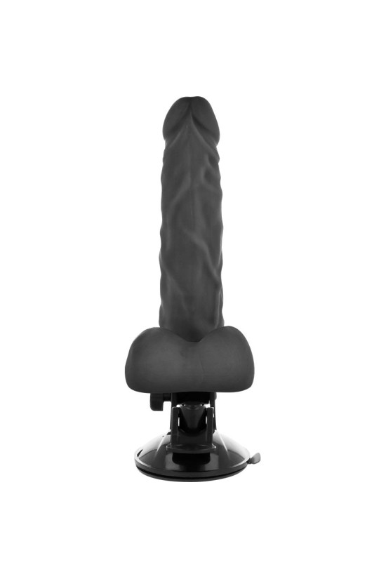 BASECOCK - VIBRATORE ARTICOLABILE TELECOMANDO NERO 21 CM -O- 5 CM