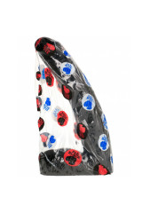 ALL BLACK - DILDO REALISTICO 21 CM